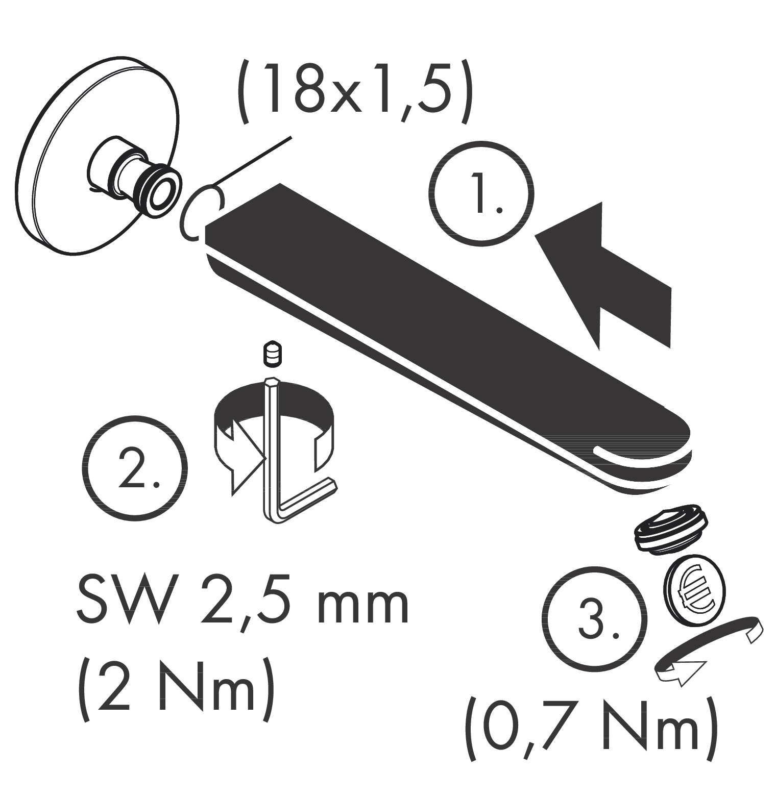 hansgrohe Yedek parçalar: Ürün no. 94649000