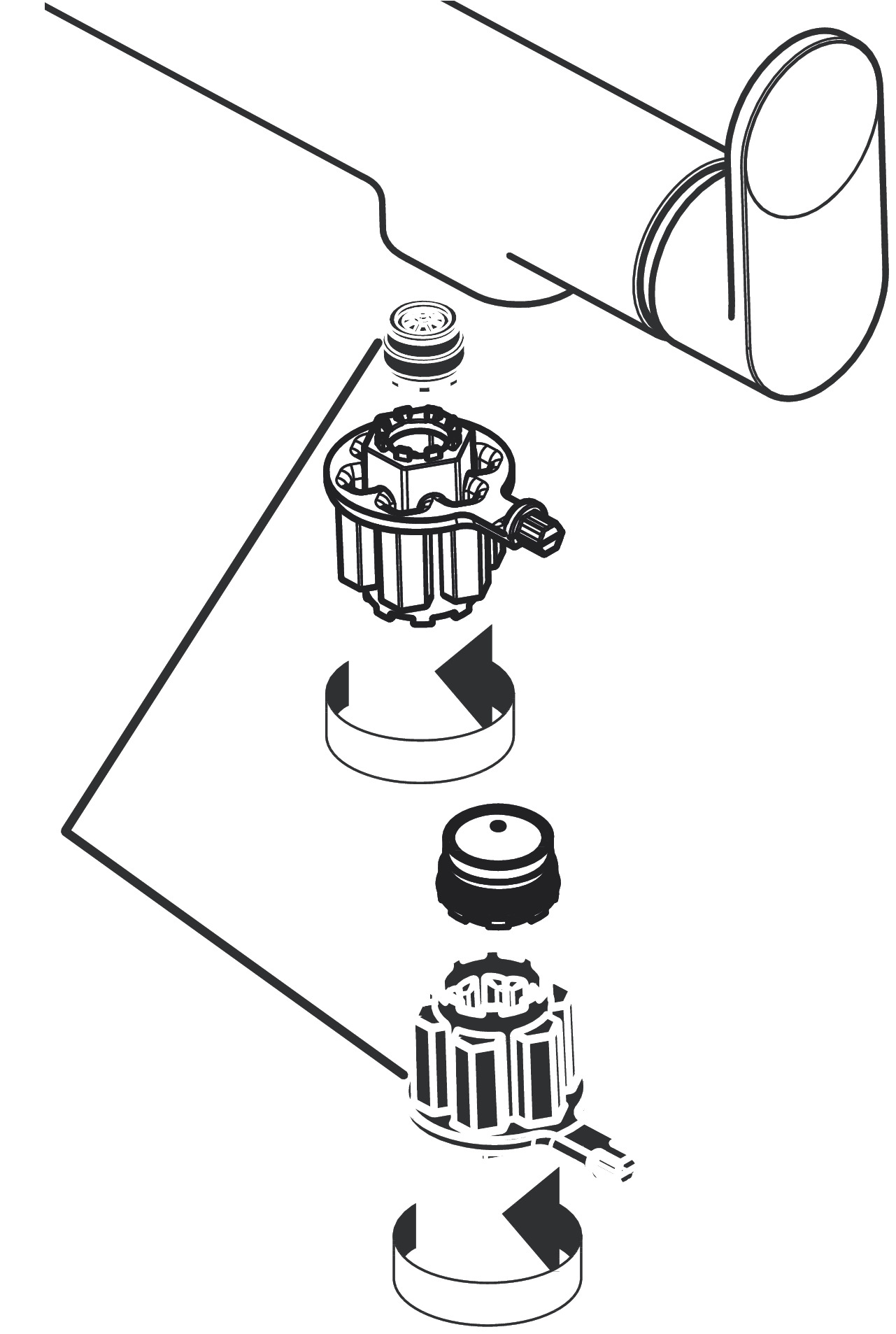 hansgrohe Kitchen mixers: Aqittura M91, FilterSystem 240, 1jet, starter  set, Item No. 76802000
