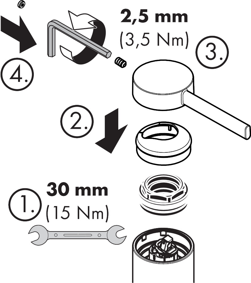 hansgrohe Washbasin mixers: Zesis S, Single lever basin mixer 100