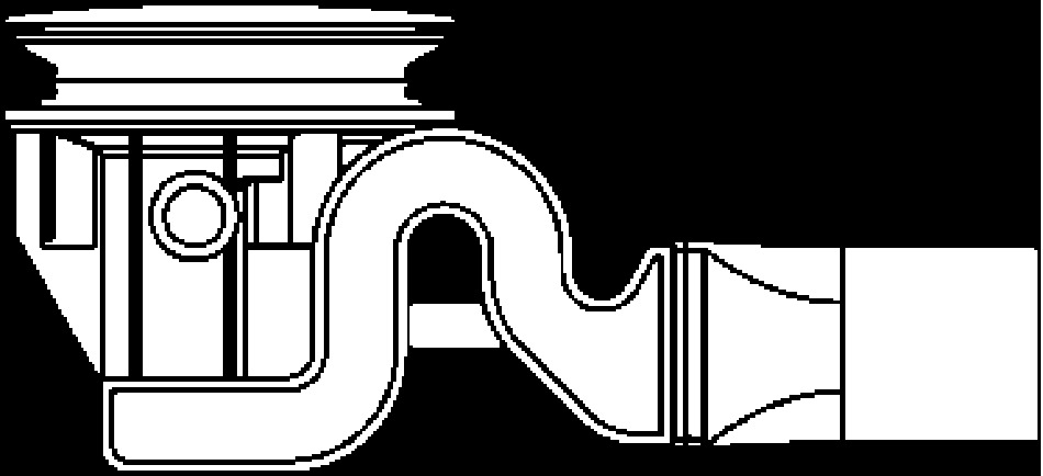 Piletta Piatto Doccia Hansgrohe RainDrain 90 XXL - Set Di Scarico