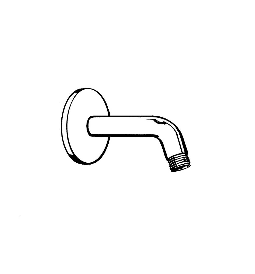 douche-arm 23 cm