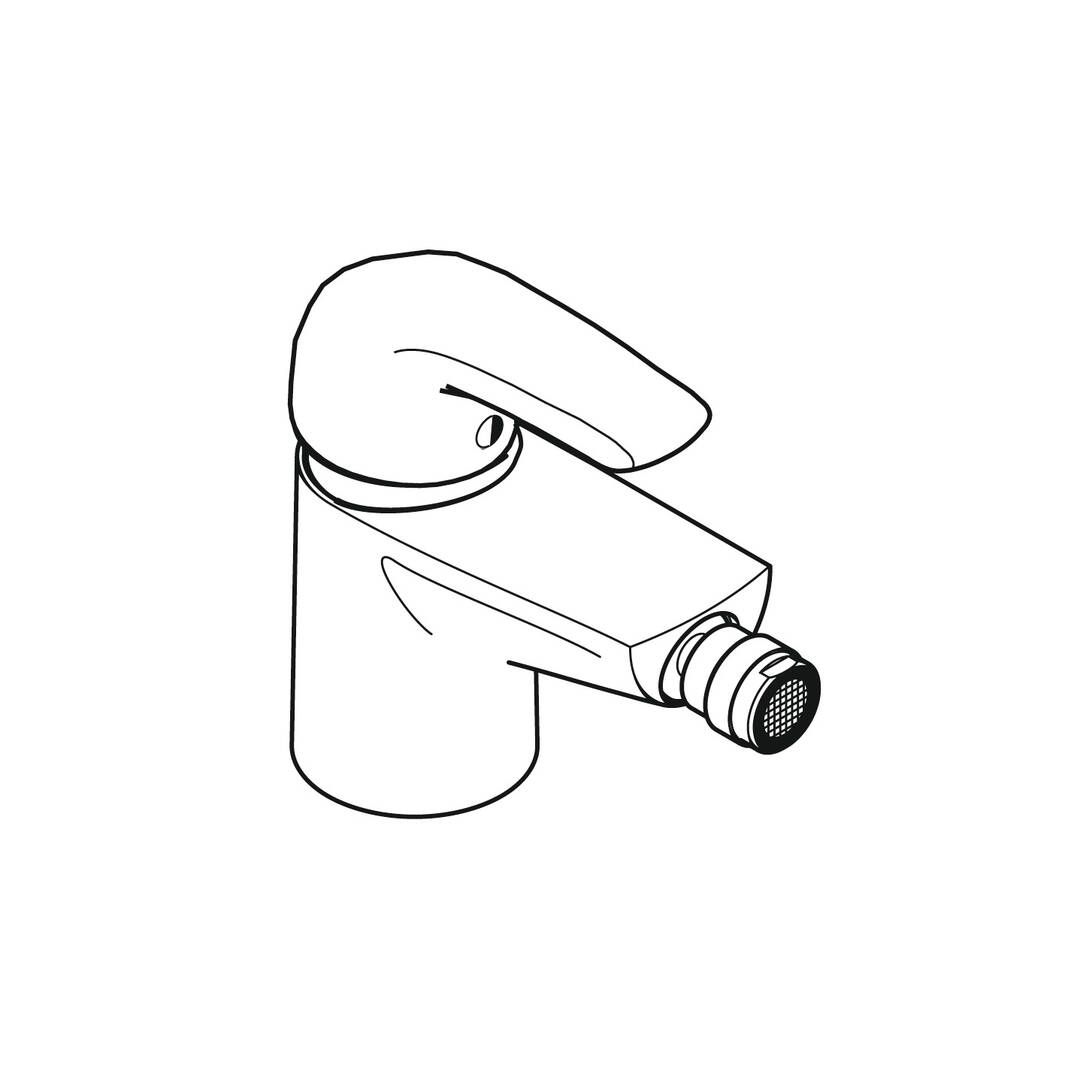Single Lever Bidet Mixer DN15