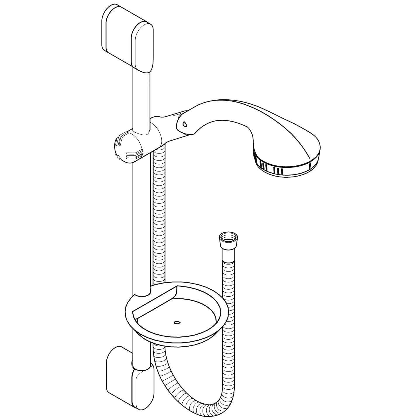 Shower set Monsoon 3