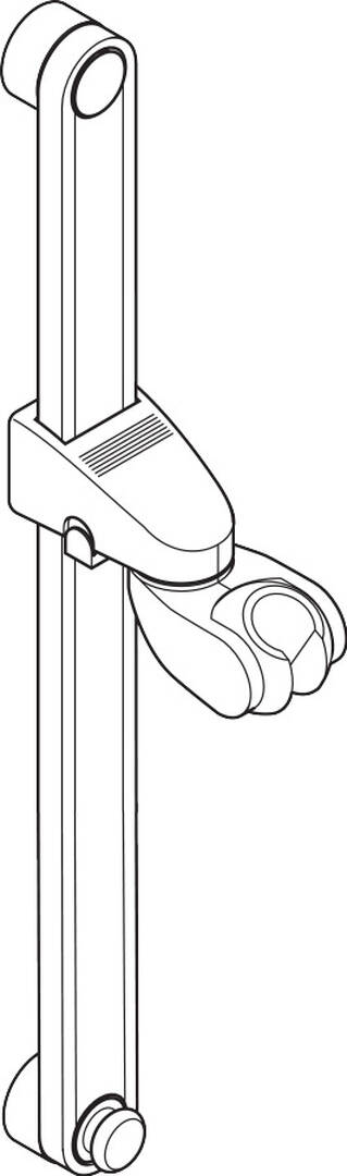 Shower bar E 90 cm