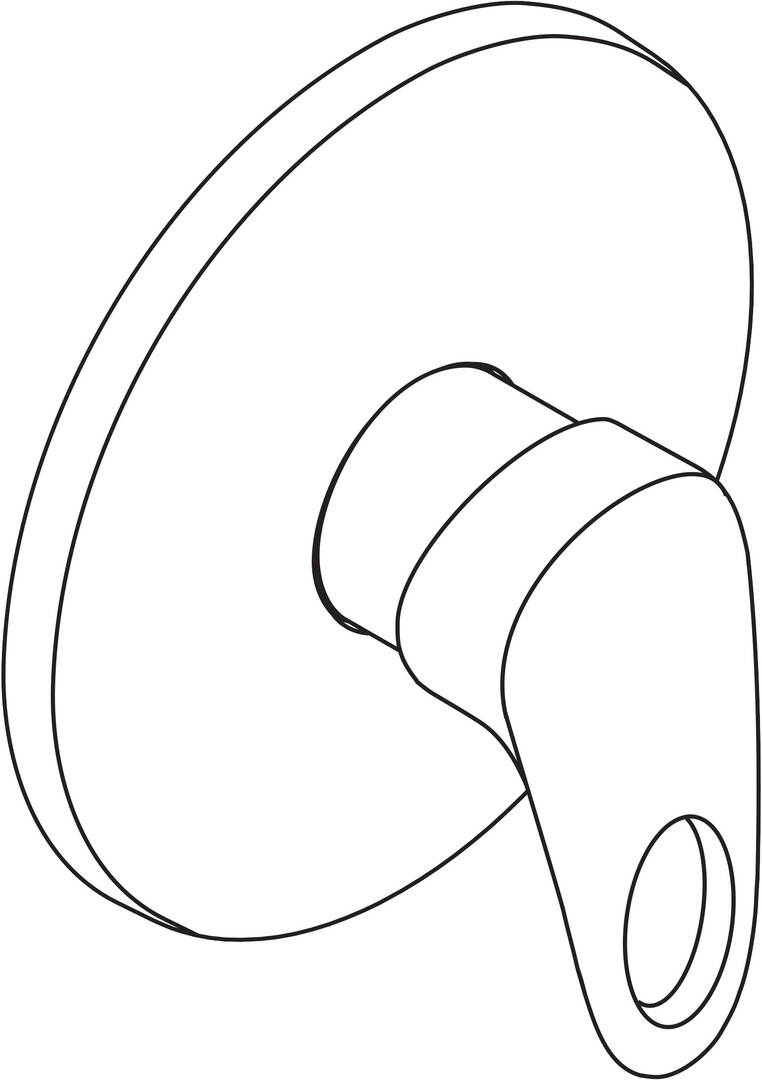 Ééngreeps douchemengkraan