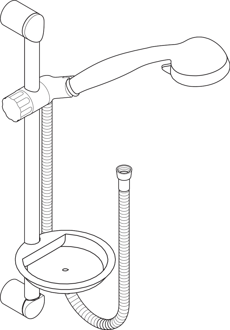 HG shower set Zenio Metro 2/Unica Eco
