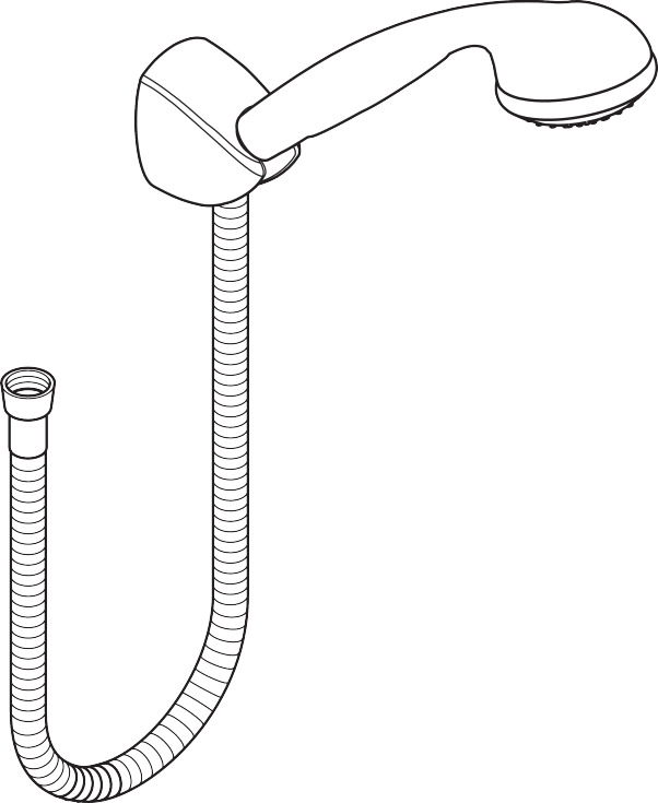 HG Croma/Porter'C shower set