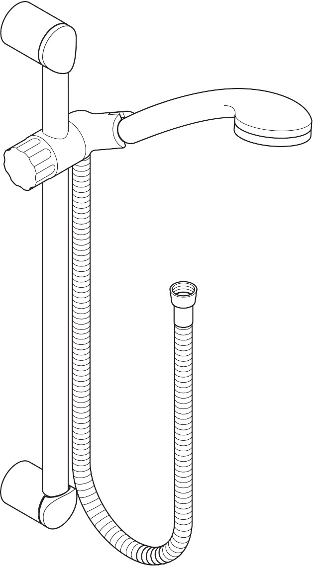 HG Crometta/Unica'S set 65cm chrom