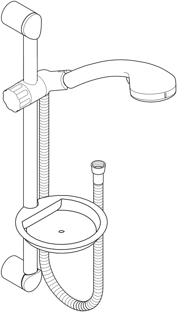 HG Croma Variojet/Unica'S shower set**