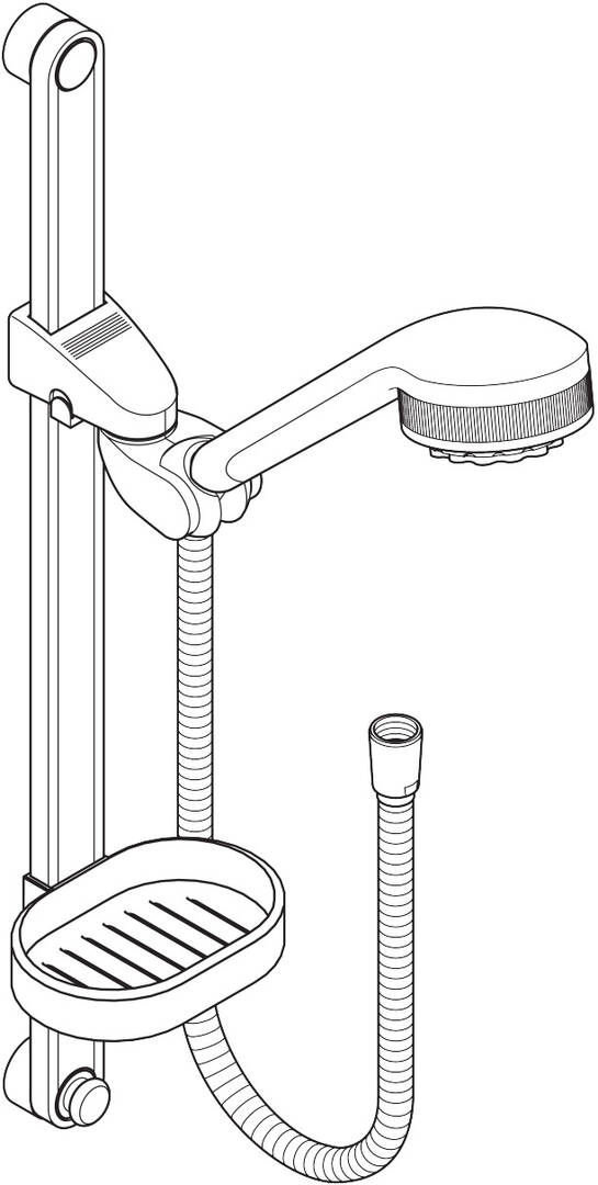 AKTIVA/UNICA'E shower set