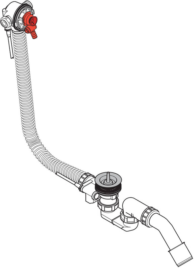 XX Exafill Grundset mit Wellschlauch