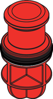 ハンスグローエ 埋込部バス/シャワー水栓: iBox universal, 埋込部