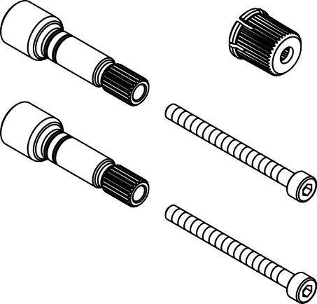 hansgrohe Spare parts: HG adapter for handle shut-off and, Item No ...