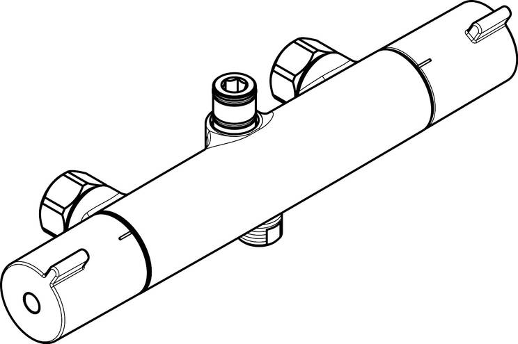 hansgrohe Ersatzteile: Thermostat für Showerpipe, Art.-Nr. 93352000
