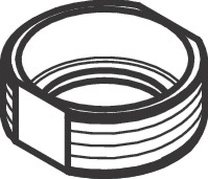 écrou à six pans — visuel fabricant illustratif