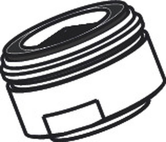 QuickClean poresuutin keittiöhanoille ilman virtauksen rajoitinta 24x1