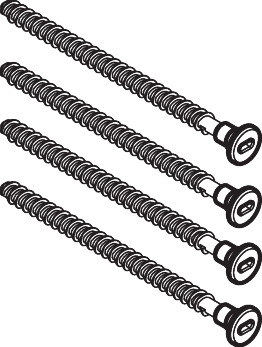 ハンスグローエ 埋込部バス/シャワー水栓: iBox universal 2, 埋込部