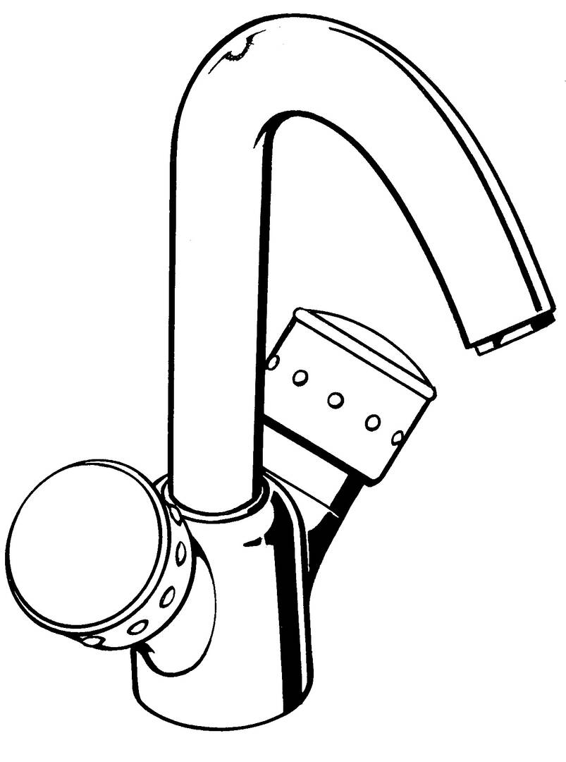 HG Mondial 1 two-handle basin mixer