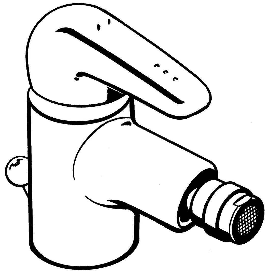HG bidet mixer Talis Sportive chrome