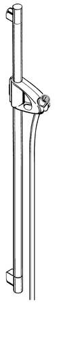 Shower bar D 90 cm
