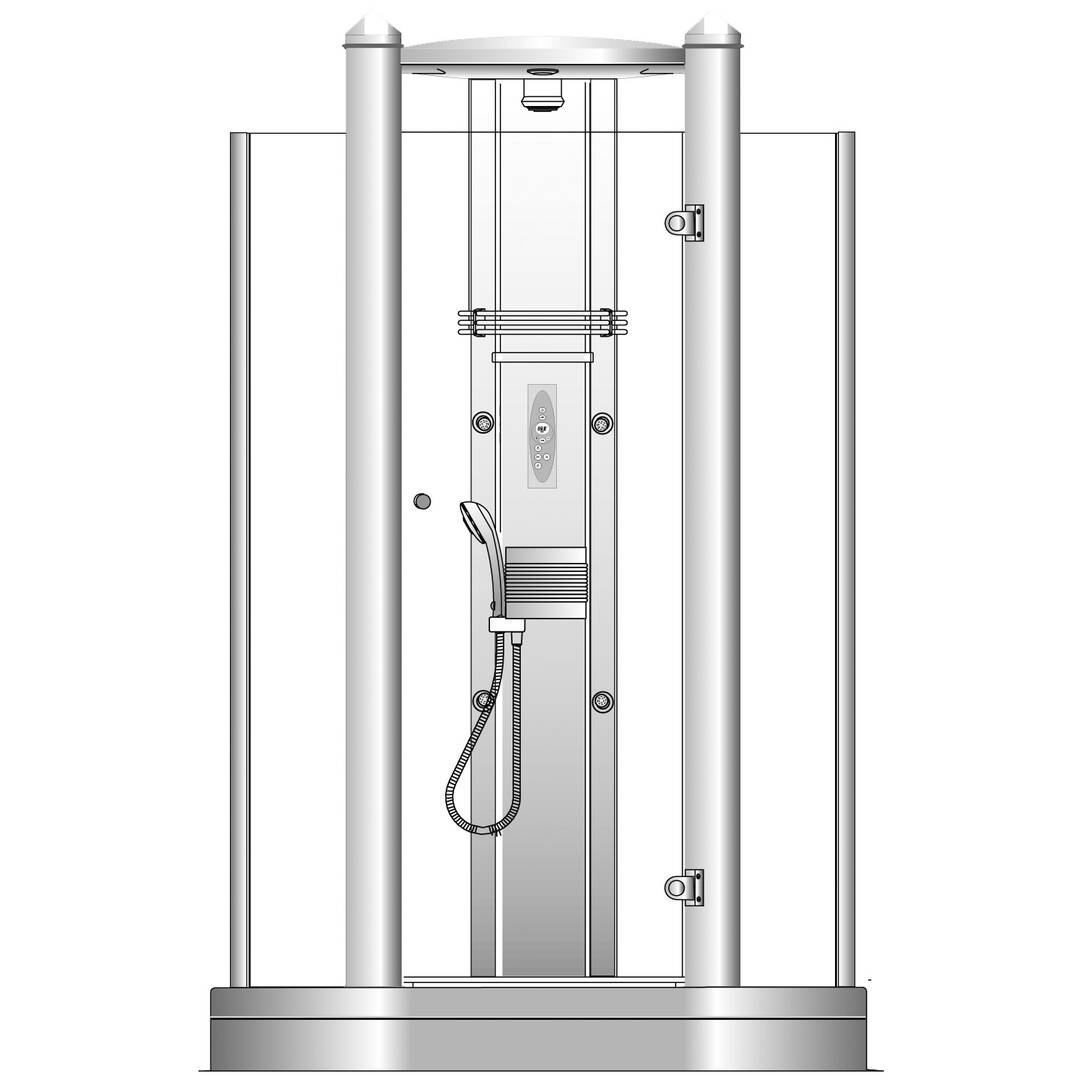 Duschtempel 100 EL40