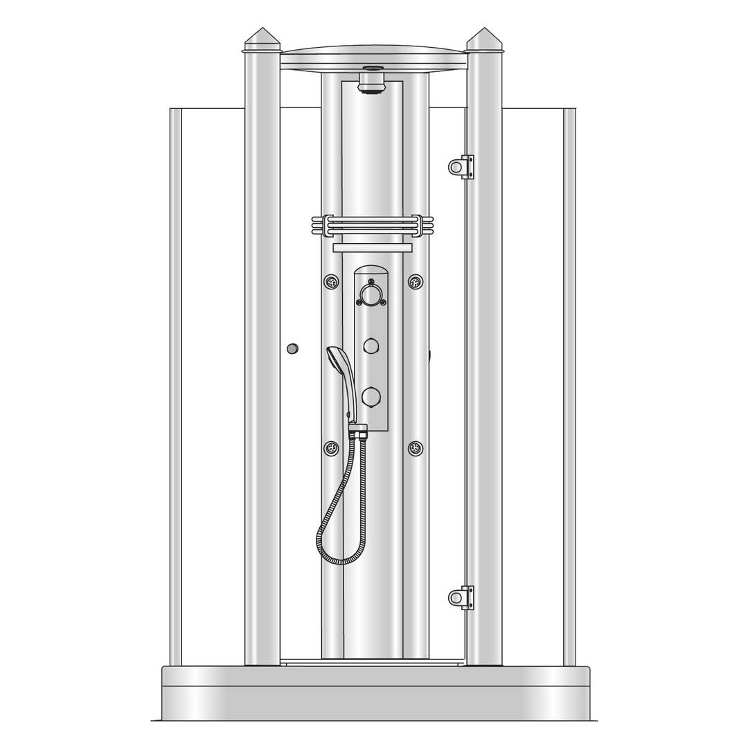 Duschtempel 100 ML 40 R