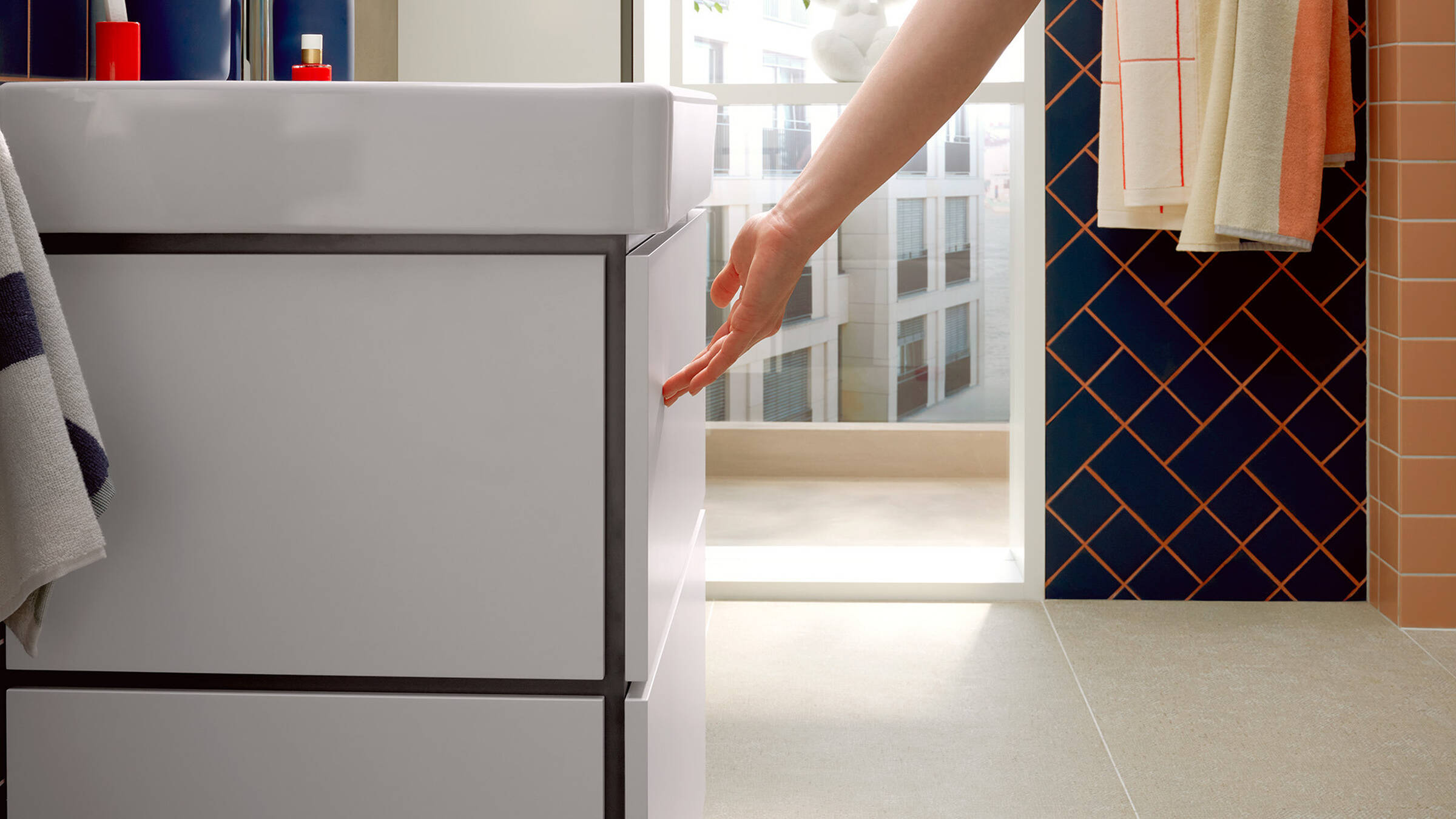 Apertura fácil para cajones