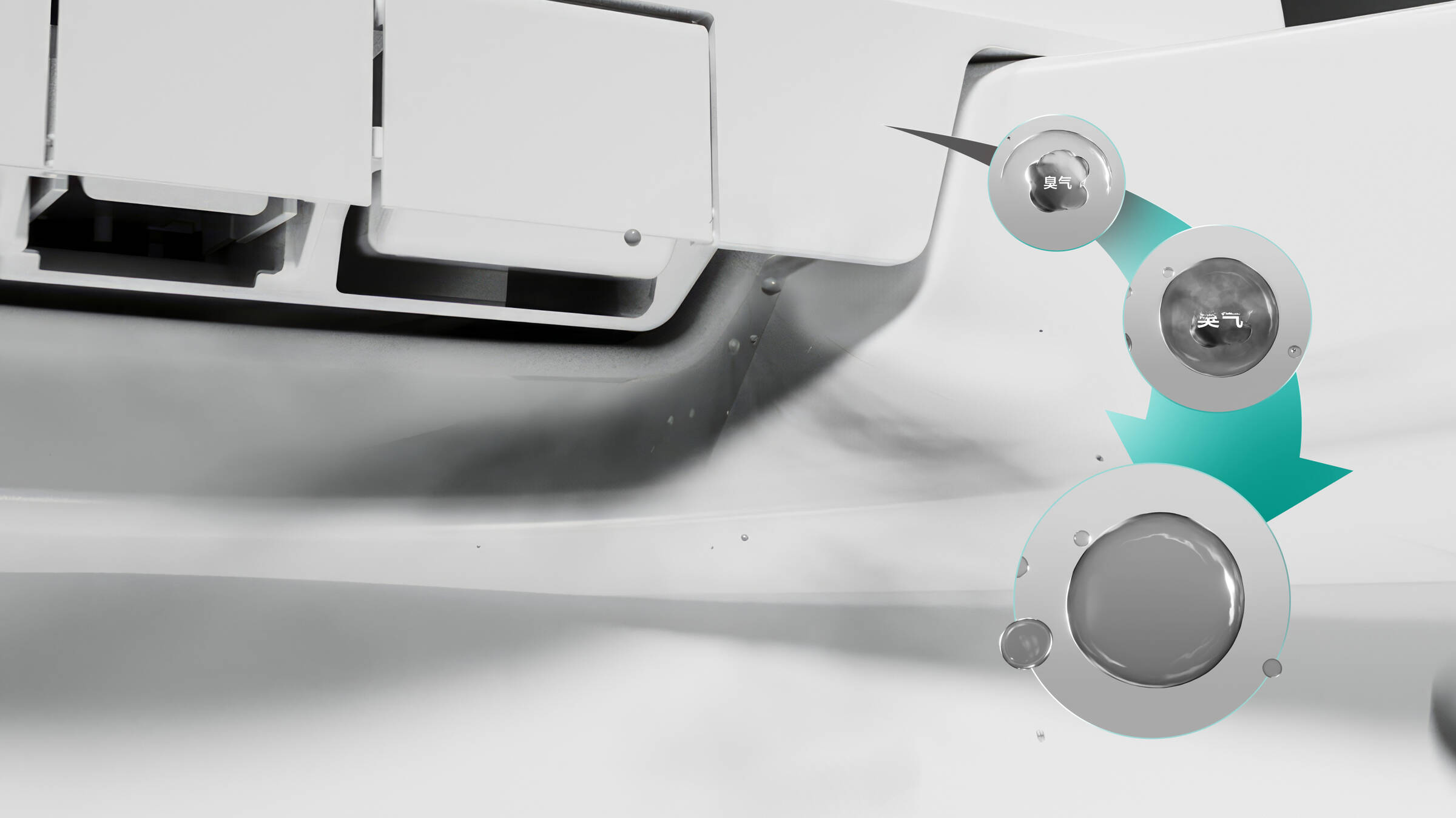 以水净味 ，零耗材，无衰减