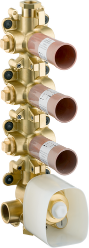 Basic set for thermostatic module 360/120 for concealed installation