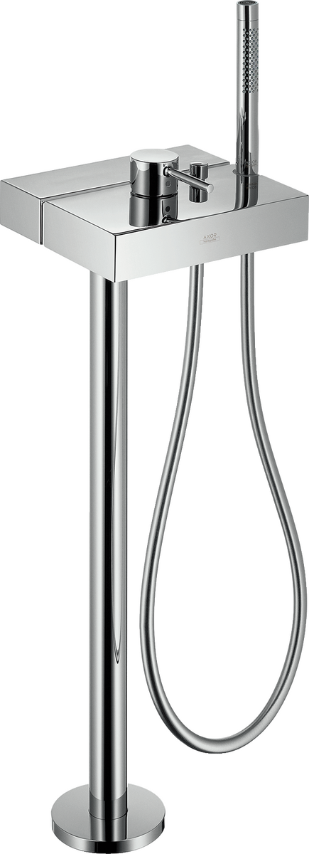 Miscelatore monocomando vasca a pavimento