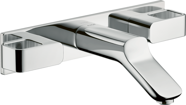 3-Loch Waschtischarmatur Unterputz für Wandmontage mit Auslauf 168 mm