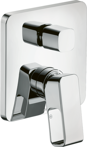 Single lever bath mixer for concealed installation