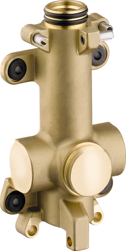 Basic set/ waterconducting unit for shelf 120/120 for concealed installation