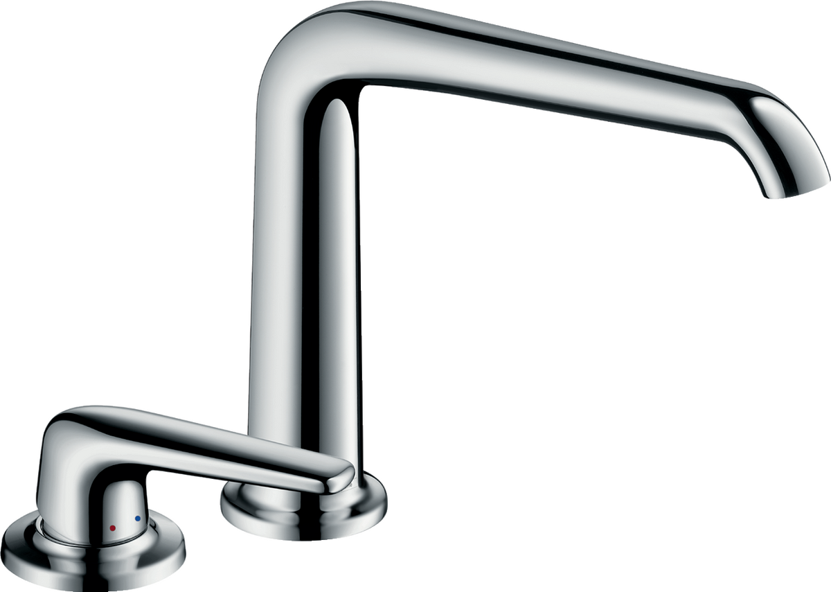 2-Loch Waschtischmischer 170 ohne Zugstange