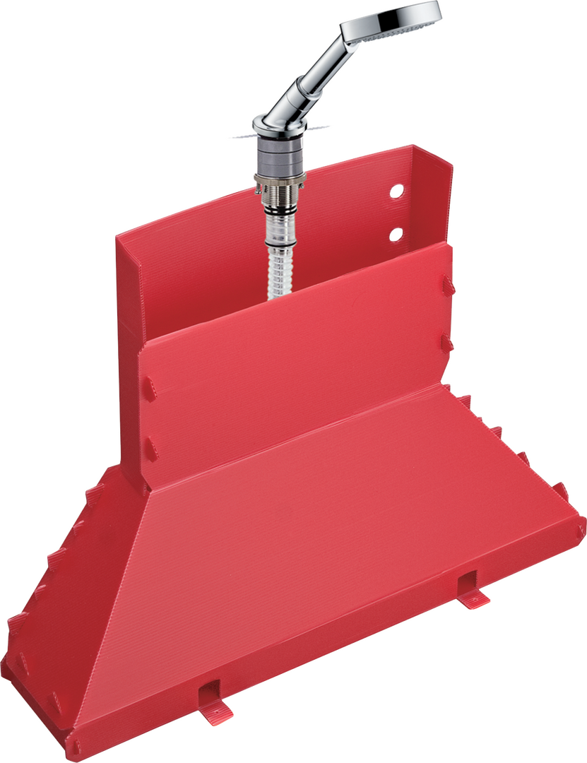 Secuflex set met handdouche op badrand