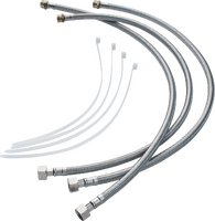 Hose extension set for 2-hole basin mixer