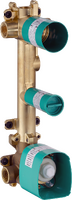 Basic set for thermostatic module 380/120 for concealed installation for 2 functions Basic set for thermostatic module 380/120 for concealed installation for 2 functions
