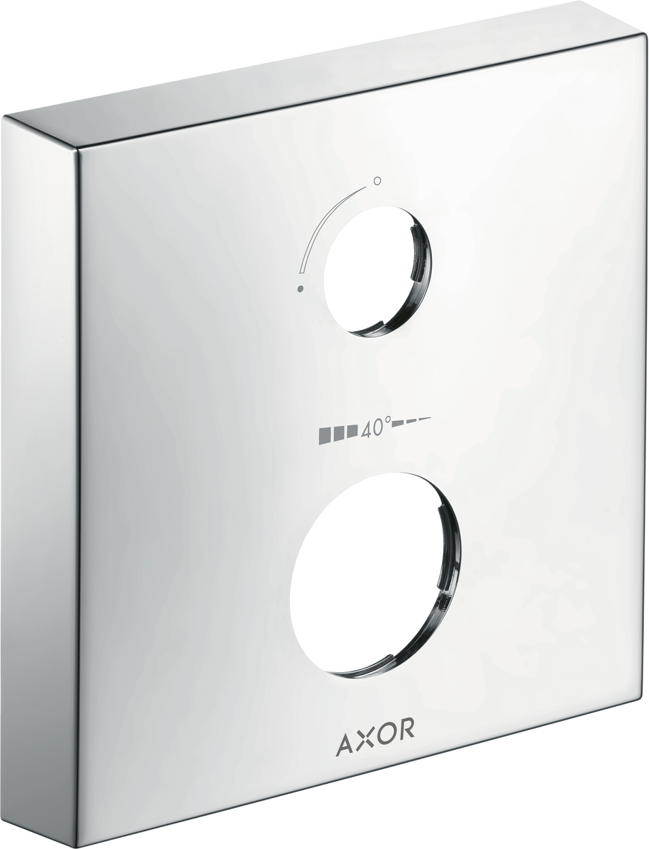 Verlängerungsrosette eckig 2-Loch Pfeil