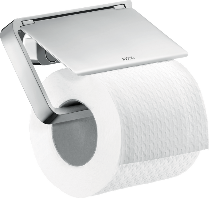 Universal - Porte-papier toilette avec étagère Porte-papier