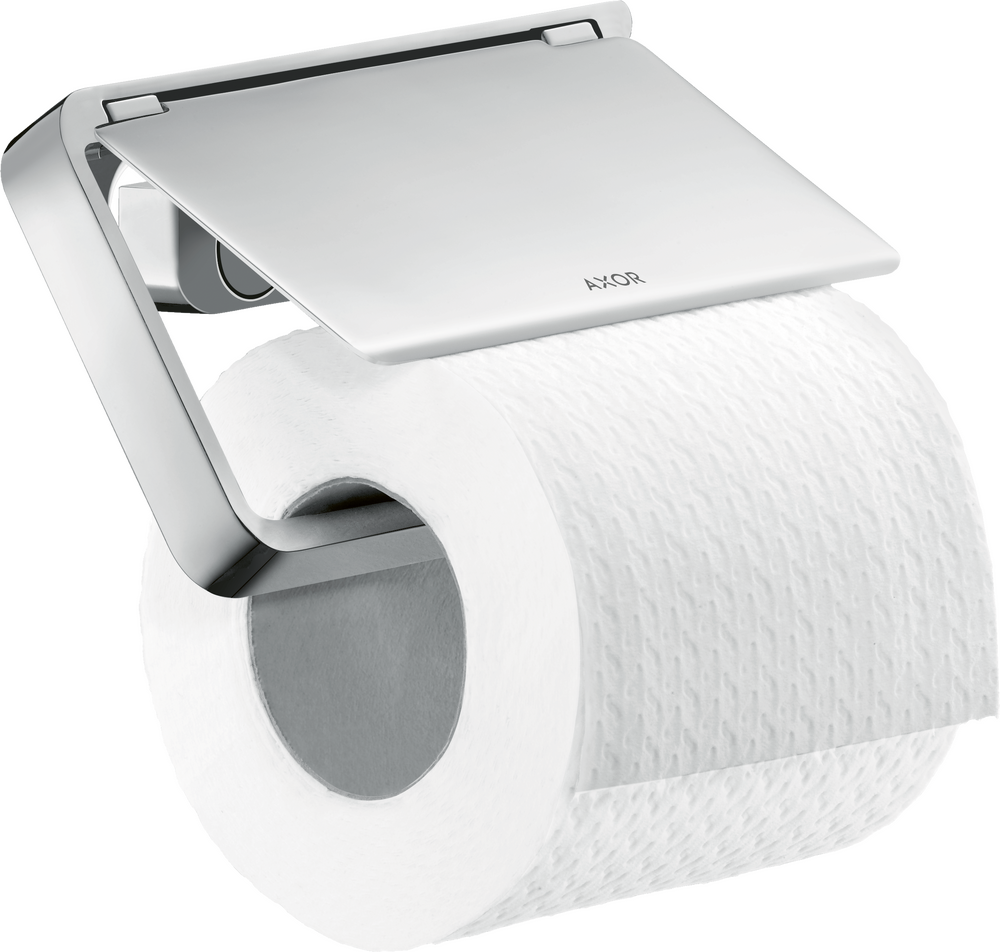 AXOR Accessories AXOR Universal Accessories, Toilet roll holder with cover, Item No. 42836000