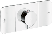 Thermostatic module for concealed installation for 2 functions Thermostatic module for concealed installation for 2 functions