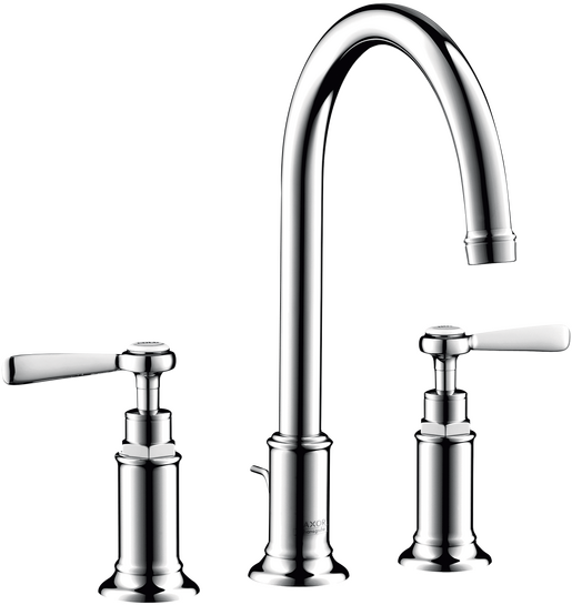 ペトロマックス、アシモクラフツ、3点セット AXOR Washbasin mixers: AXOR Montreux, 3-hole basin mixer 180 with