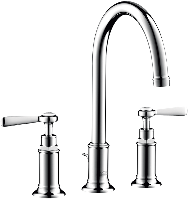 AXOR Washbasin mixers: AXOR Montreux, 3-hole basin mixer 180 with