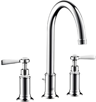 AXOR Washbasin mixers: AXOR Montreux, 3-hole basin mixer 180 with