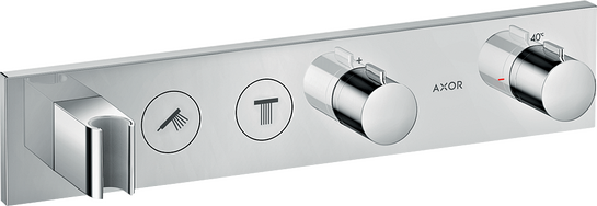 AXOR ShowerSolutions Shower mixers: two-handle, 5 functions
