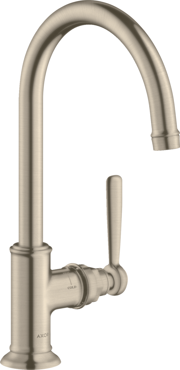 Single lever basin mixer 210 with lever handle