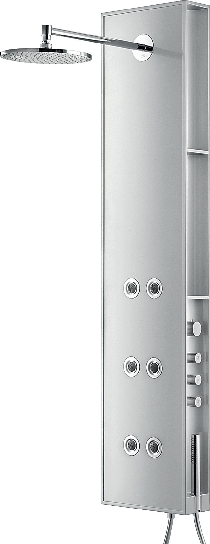 Waterwall douchepaneel