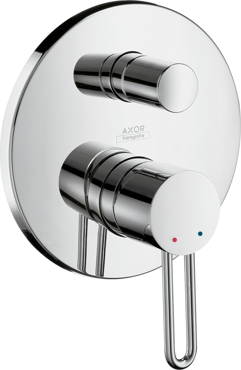 Single lever bath mixer for concealed installation