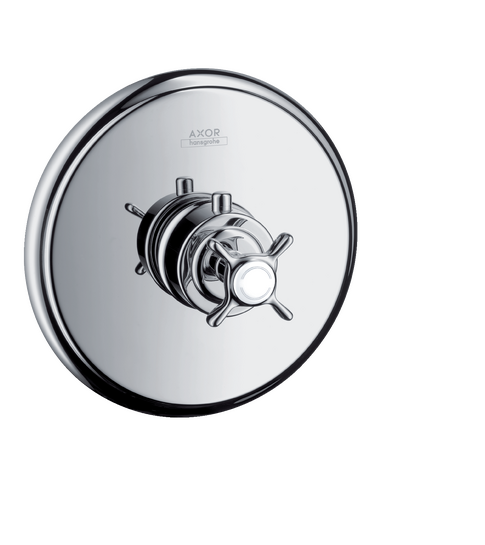 Termostat Highflow til innbygging med kryssgrep