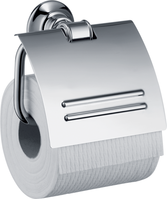 Hansgrohe Axor Starck Chrome Surface Mount Toilet Paper Holder Hansgrohe Axor Starck Chrome Surface Mount Toilet Paper Holder